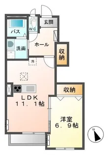 白銀【1階】の間取り