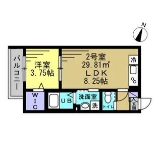 SUN HORIZON I【3階】の間取り