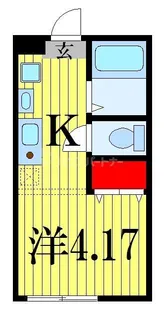フォレストハウス船橋【1階】の間取り