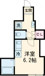 アイコート奥沢【1階】の間取り