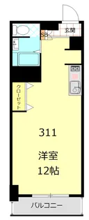 東和緑野ダイヤモンドマンション【3階】の間取り