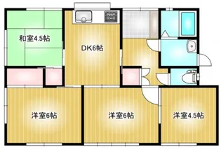 岡山県倉敷市白楽町【一戸建】の間取り