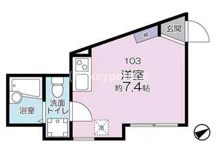 東京都板橋区若木2【アパート】の間取り