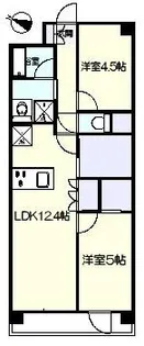 RJRプレシア東十条ガーデン【4階】の間取り