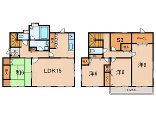 兵庫県西宮市大畑町【一戸建】の間取り