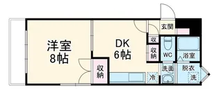 アーバンメイツ【1階】の間取り