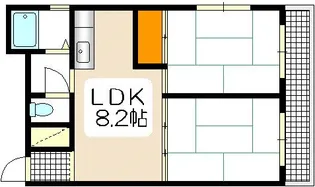 諏訪ビル【6階】の間取り