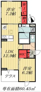 千葉県船橋市海神町南1【アパート】の間取り