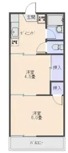 ストリーム今泉【2階】の間取り