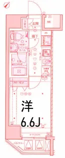 1Kの間取り画像