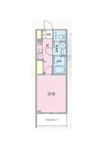 プライマル西大井グリーン【3階】の間取り