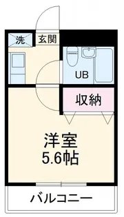 ラポール南浦和【1階】の間取り