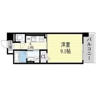 大阪府大阪市東淀川区小松2【マンション】の間取り