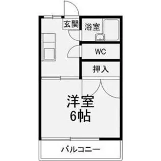 愛知県瀬戸市中品野町【アパート】の間取り