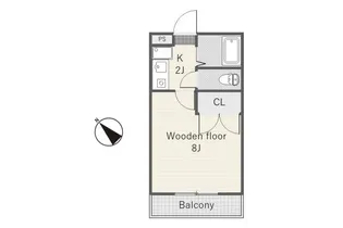 山の脇 鏡山I【2階】の間取り