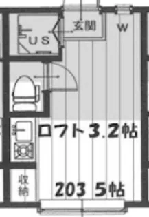 アーバンプレイス新江古田【2階】の間取り