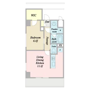 City River【1階】の間取り