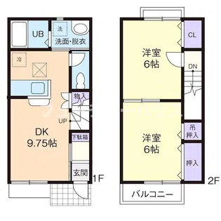 ラポール瑞穂 Iの間取り