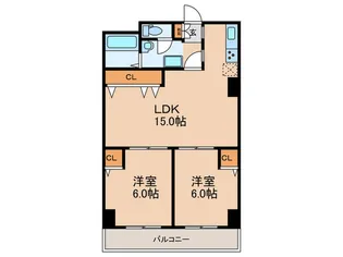 瑞光ダイヤモンドマンション【2階】の間取り