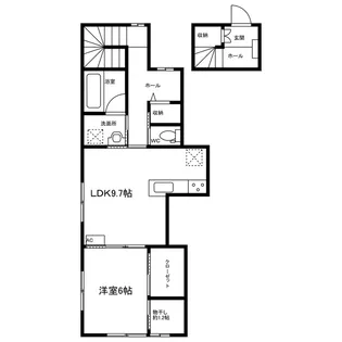ロンドベル県央C【2階】の間取り