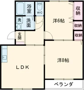 ライフステージ広瀬 大島【3階】の間取り