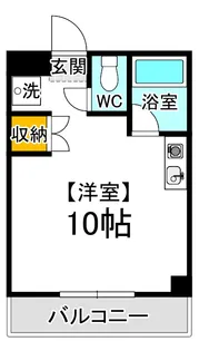 ドリームたぐち【3階】の間取り