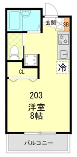 アルテ横浜杉田【2階】の間取り