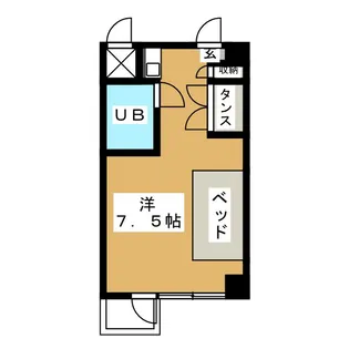 サンセット八事【4階】の間取り