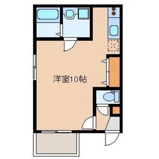 福岡県福岡市東区箱崎2【アパート】の間取り