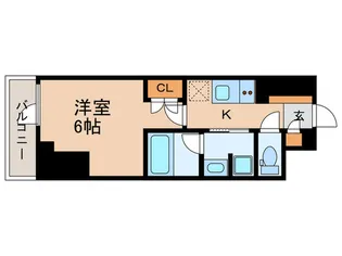 ACP Residence 亀戸【10階】の間取り