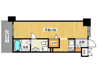 ルネッサンス21赤坂けやき通り【4階】の間取り