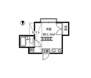 メゾンコタケ【2階】の間取り