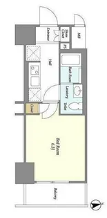 ビエント横濱鶴見【5階】の間取り