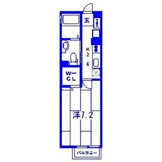 アーバンコート【2階】の間取り
