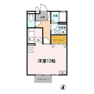 ルミエール【1階】の間取り