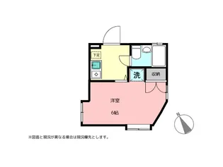 ルーブル子安【2階】の間取り