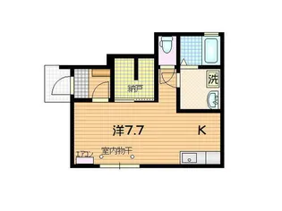 UNIR長田町【1階】の間取り