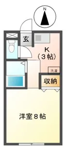 マーブルII【1階】の間取り