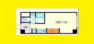 グランヴィ新大阪【4階】の間取り