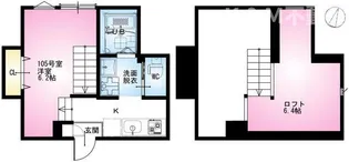 Rizest Leaf【1階】の間取り