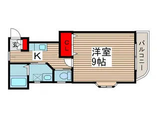 メゾンMK122【3階】の間取り