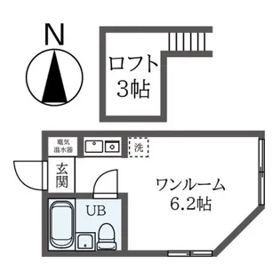 ローズハイムパートI【2階】の間取り