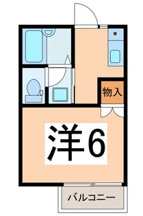 Dハイツ【1階】の間取り