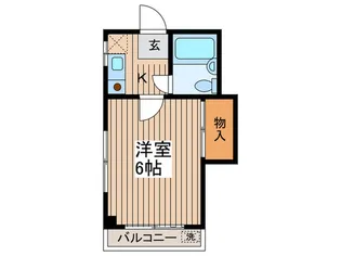 フェリス高井戸【1階】の間取り