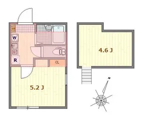 ベイコート【2階】の間取り