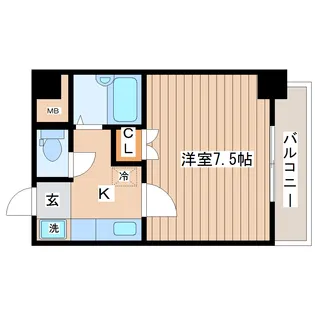 DEMAIN ESPOIR【4階】の間取り