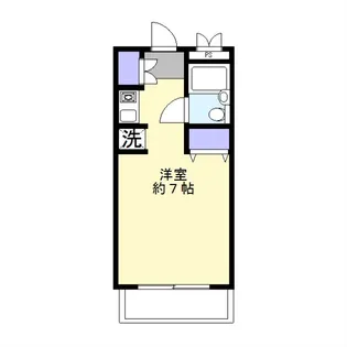 ドミトリー三笠【2階】の間取り