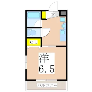 グリーンハイツ【2階】の間取り