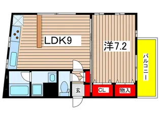 アンボワーズ【1階】の間取り
