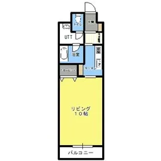 グランヴィレッジ南22条【6階】の間取り